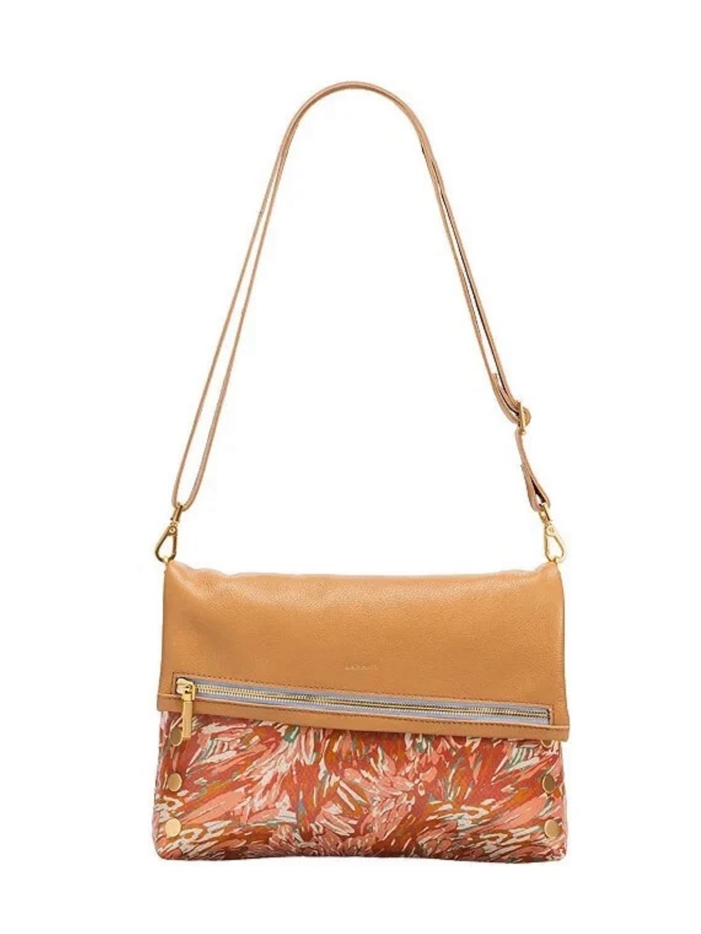 Hammitt Leather VIP Purse in Garden Party Gold Details NWT MSRP $425